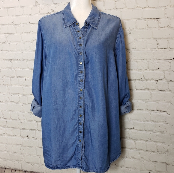 Style & Co. Tops - Style & Co Chambray top